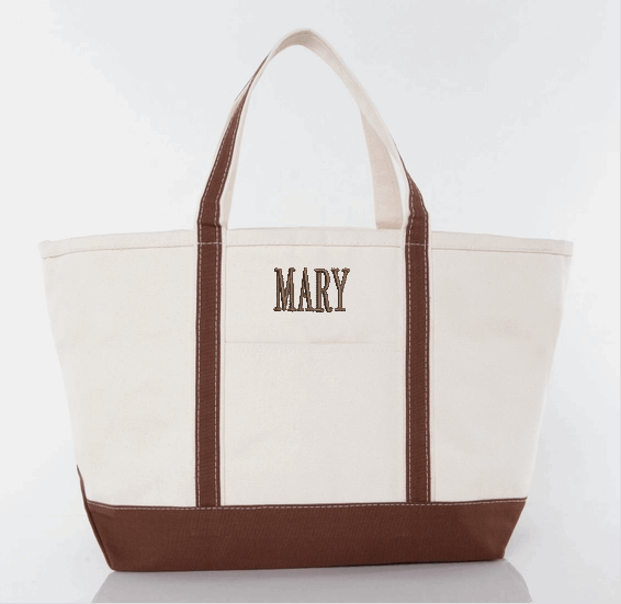 Large Canvas Tote
