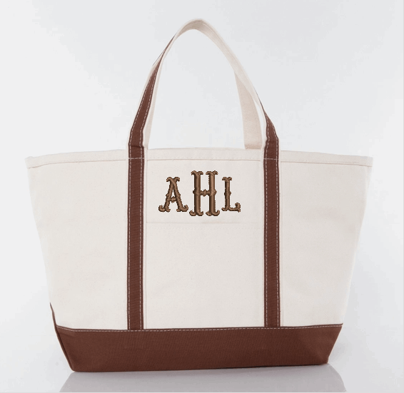Large Canvas Tote