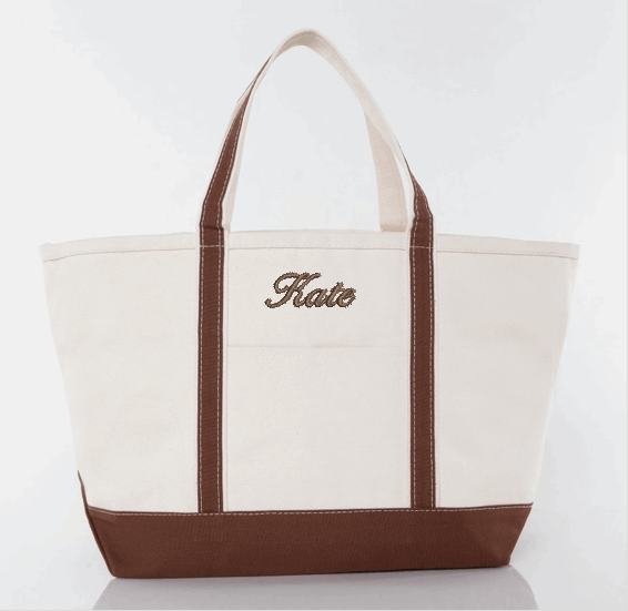 Large Canvas Tote