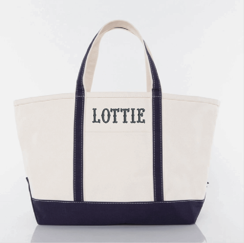 Large Canvas Tote