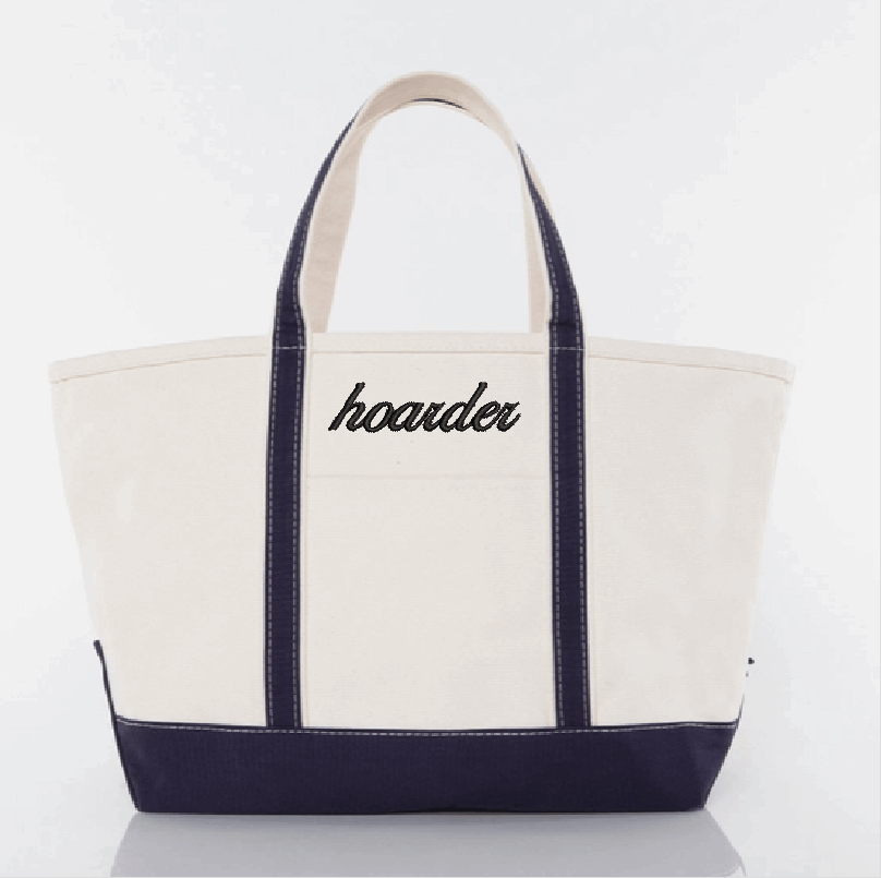 Large Canvas Tote
